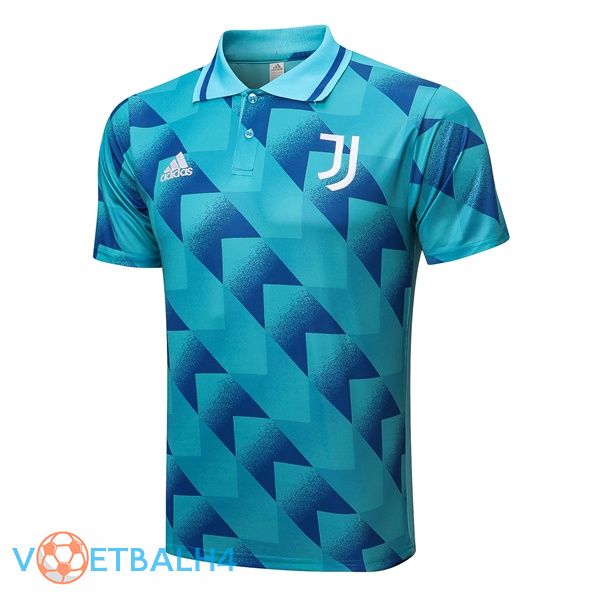 Juventus polo shirt blauw 2022/2023