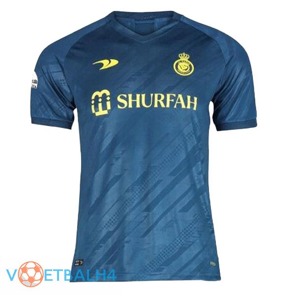 Al-Nassr FC voetbal jersey uit blauw 2022/2023