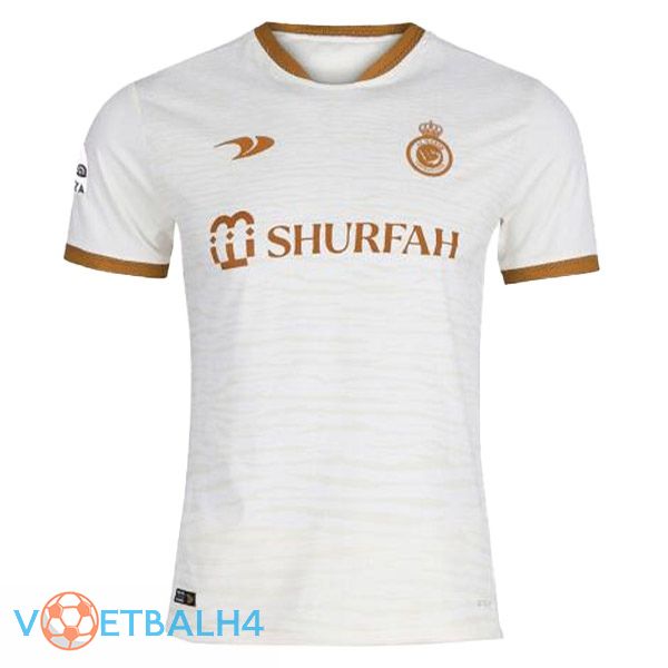 Al-Nassr FC voetbal jersey derde wit 2022/2023