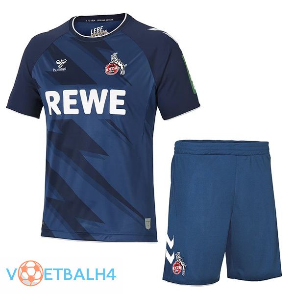 FC Koln kinderen voetbal jersey derde koninklijk blauw 2022/2023