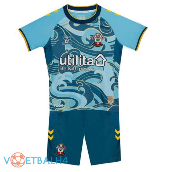 Southampton kinderen voetbal jersey uit blauw 2022/2023