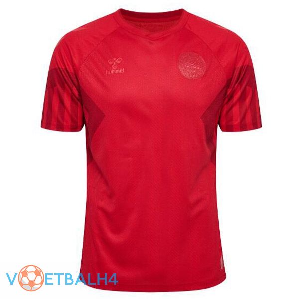 Denemarken voetbal jersey thuis rood 2022/2023