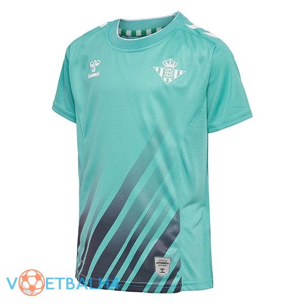 Real Betis doelman voetbal jerseys blauw 2022-2023