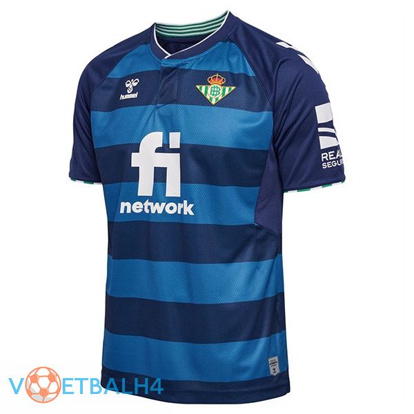 Real Betis voetbal jersey uit blauw 2022/2023