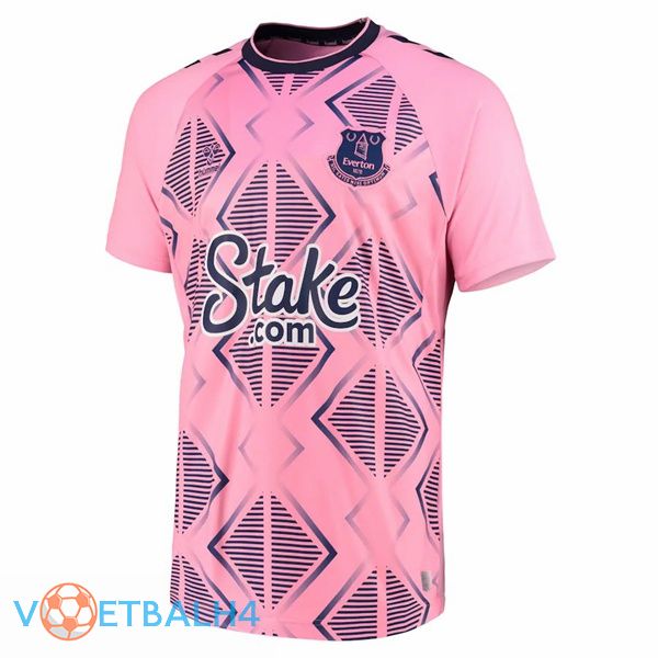 Egroenteon voetbal jersey uit roze 2022/2023