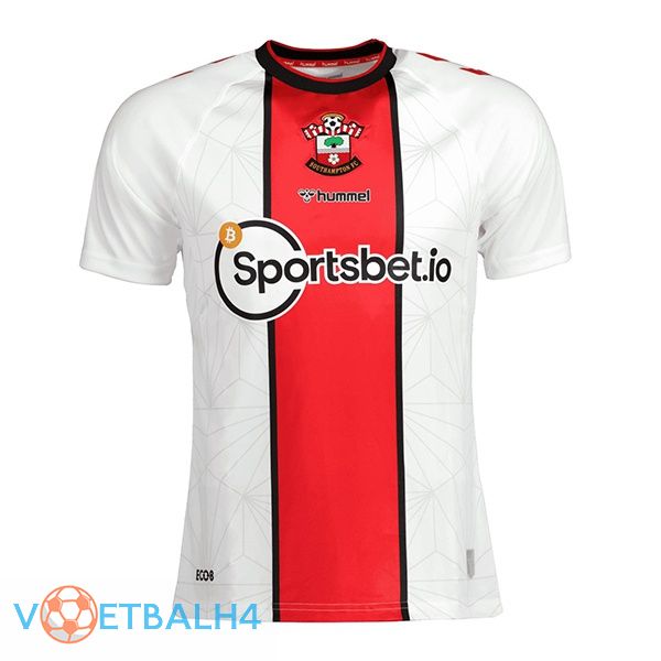 Southampton FC voetbal jerseys thuis rood wit 2022-2023