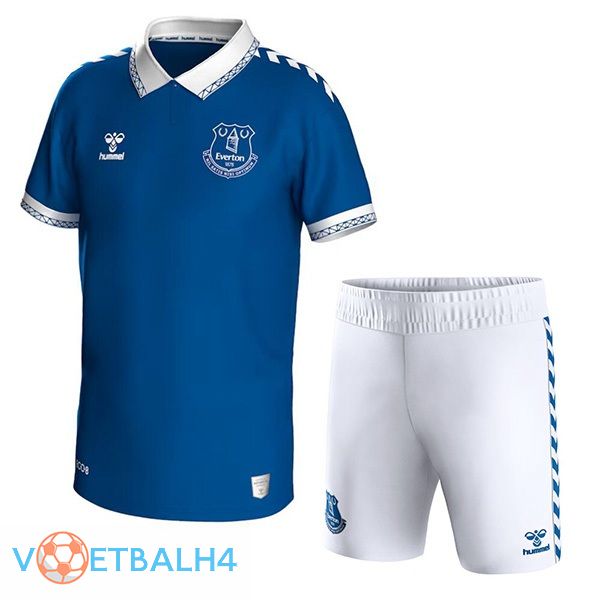 FC Everton kinderen voetbal jersey thuis blauw 2023/2024