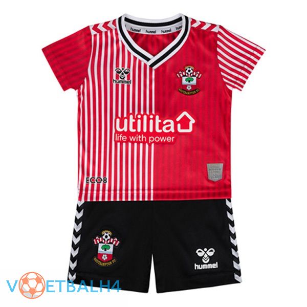 Southampton FC kinderen voetbal jersey thuis rood 2023/2024