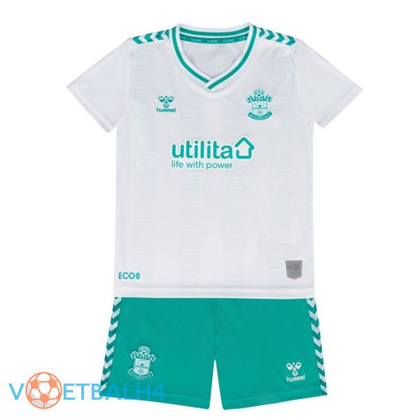 Southampton FC kinderen voetbal jersey uit wit 2023/2024