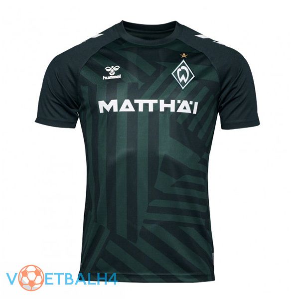 SV Werder Bremen derde voetbal jersey groente 2023/2024