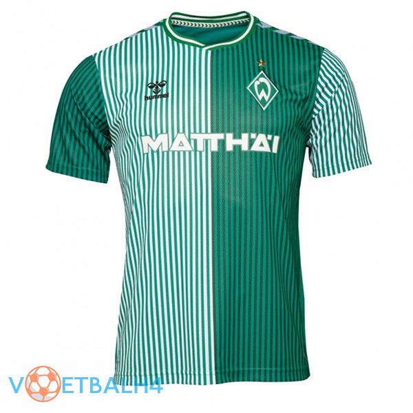 SV Werder Bremen voetbal jersey thuis groente 2023/2024