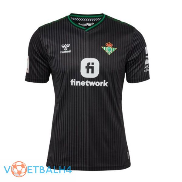 Real Betis derde voetbal jersey zwart 2023/2024