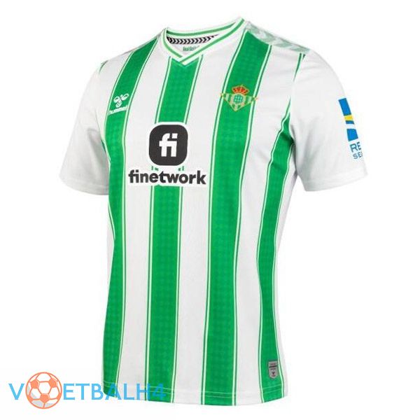 Real Betis voetbal jersey thuis groente wit 2023/2024