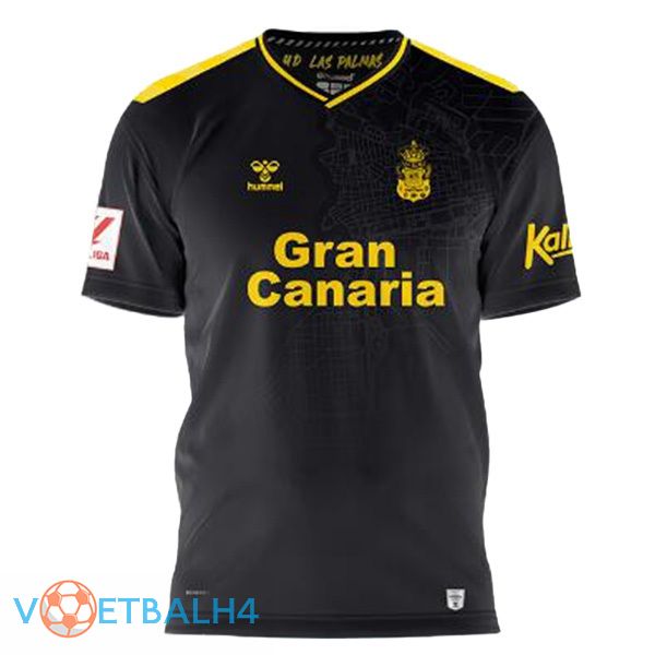 UD Las Palmas uit voetbal jersey zwart 2023/2024