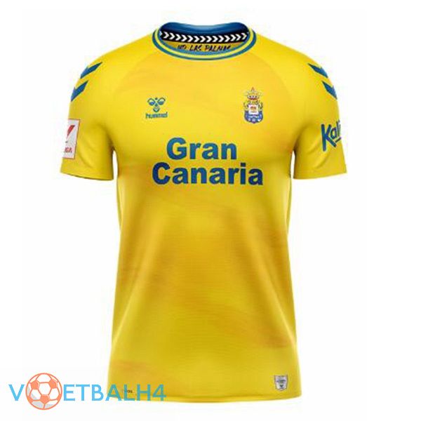 UD Las Palmas voetbal jersey thuis geel 2023/2024