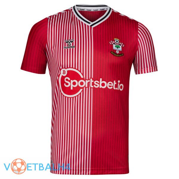 Southampton FC voetbal jersey thuis rood 2023/2024