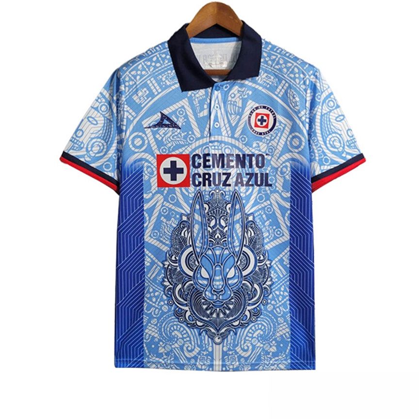 Cruz Azul voetbal jersey wit Day Of The Dead 2023/2024