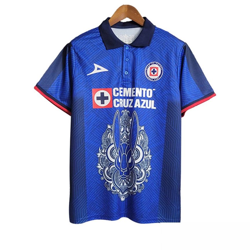 Cruz Azul voetbal jersey blauw Day Of The Dead 2023/2024