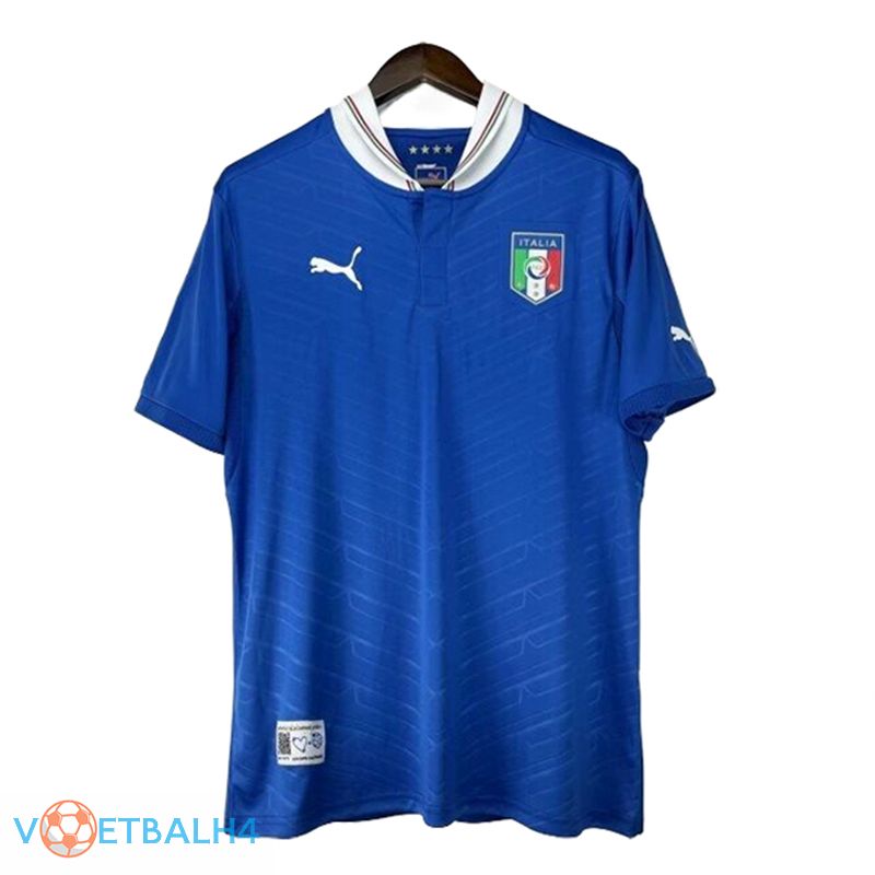 Italië Retro voetbal jersey thuis 2012/2013