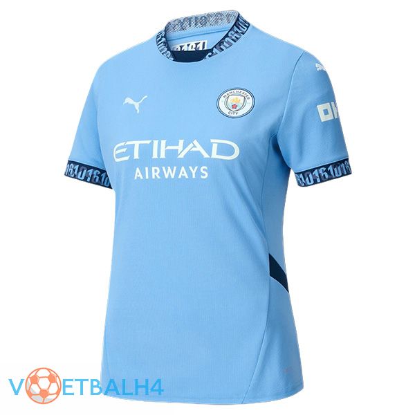 Manchester City Women thuis nieuw voetbal jersey 2024/2025