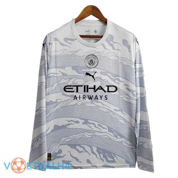 Manchester City voetbal jersey Speciale editie lange mouw2024/2025