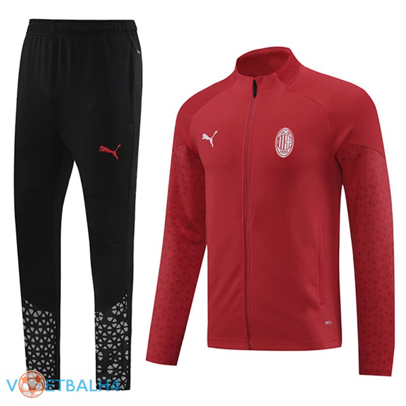 AC Milan trainingspak rood/zwart 2024/2025