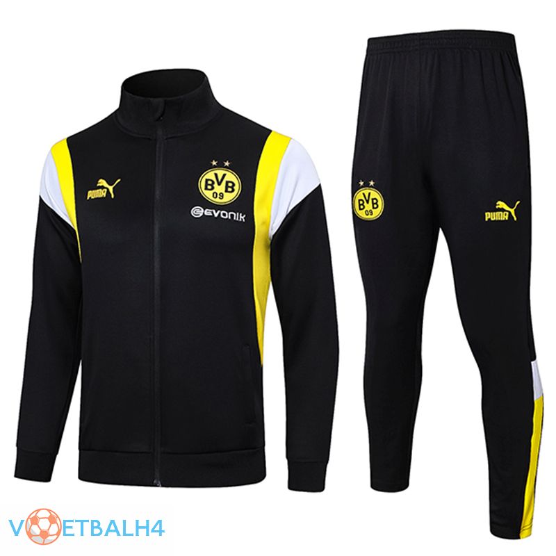 Dortmund Trainingsjaspak zwart 2023/2024