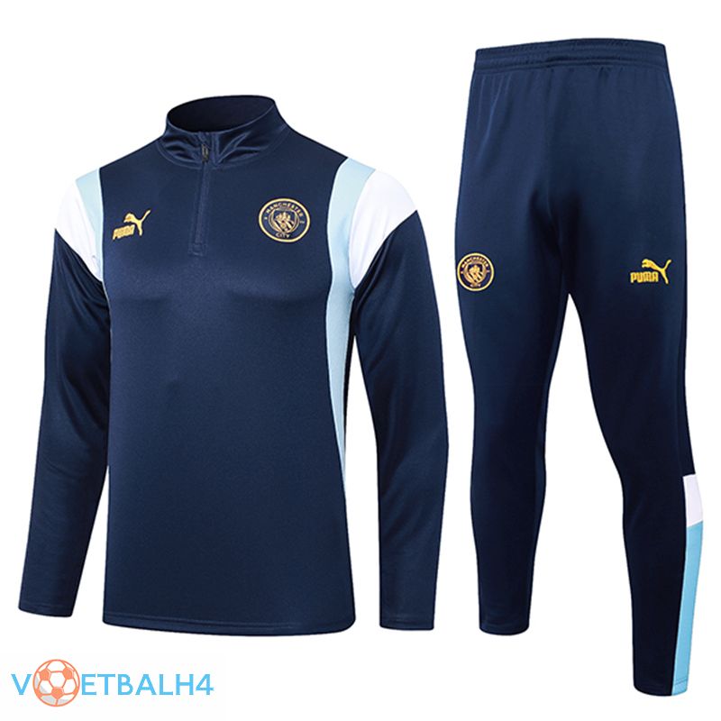 Manchester City trainingspak Ocean blauw 2023/2024