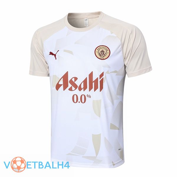 Manchester City Training T Shirt wit 2024/2025