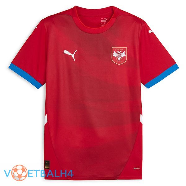 Servië thuis voetbal jersey rood 2024/2025