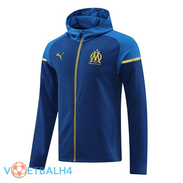 Marseille OM Windbreaker blauw 2024/2025