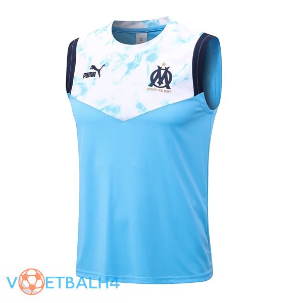 Olympique De Marseille voetbal Vest blauw wit 2022-2023