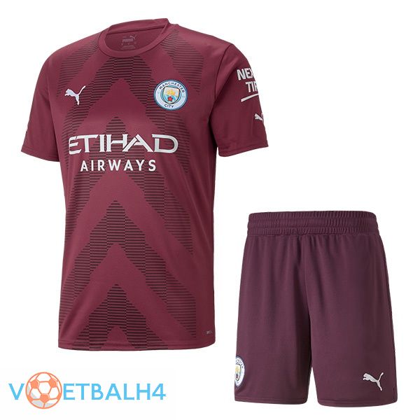 Manchester City jersey kinderen doelman bruin 2022/2023