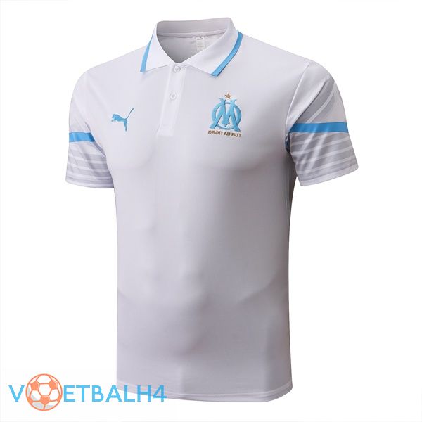 Marseille OM polo shirt wit 2022/2023