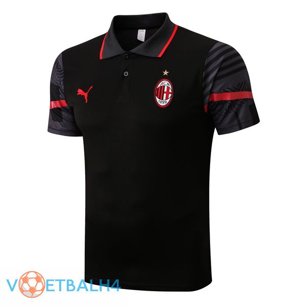 AC Milan polo shirt zwart 2022/2023