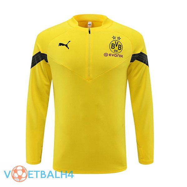 Dortmund BVB Training Sweatshirt geel 2022/2023