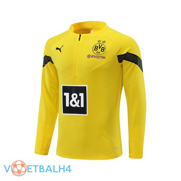 Dortmund BVB Training Sweatshirt geel 2022-2023