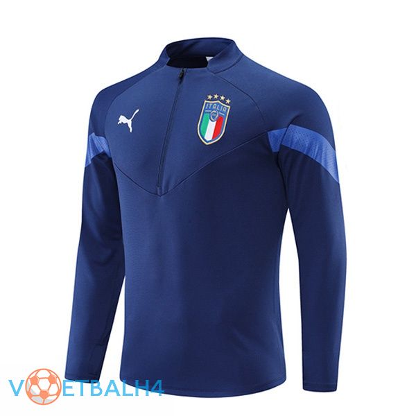 Italië Training Sweatshirt blauw koninklijk 2022-2023