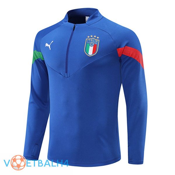 Italië Training Sweatshirt blauw 2022-2023