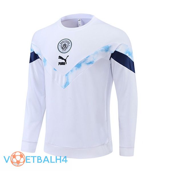 Manchester City Training Sweatshirt wit 2022-2023