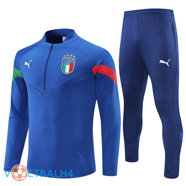 Italië trainingspak blauw 2022-2023