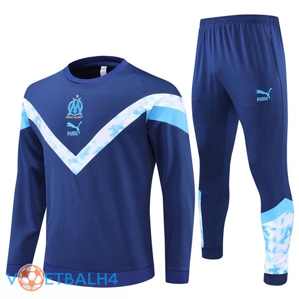 Olympique de Marseille trainingspak blauw 2022-2023