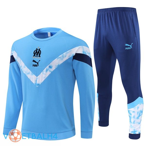 Olympique de Marseille trainingspak blauw 2022-2023