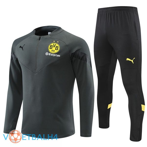 Dortmund BVB trainingspak grijs 2022/2023