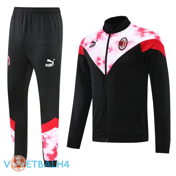 AC Milan trainingspak Windbreaker zwart rood 2022/2023