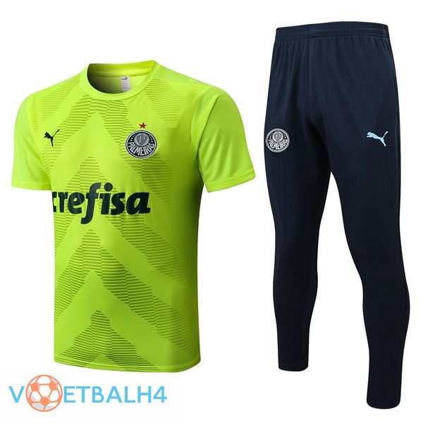 Palmeiras Training T Shirt + broek groente 2022/2023