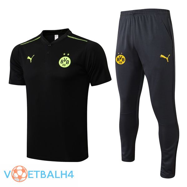 Dortmund BVB Training T Shirt + broek zwart 2022/2023