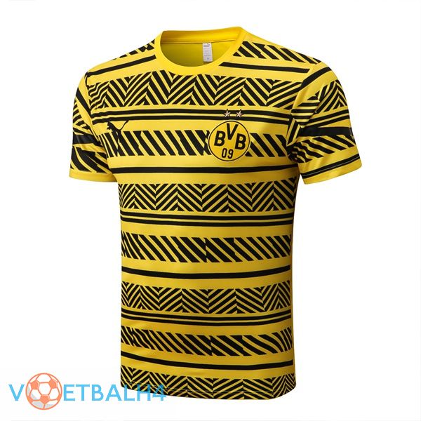 Dortmund BVB Training T-Shirts geel 2022-2023