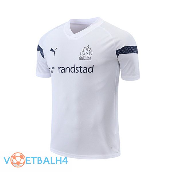 Marseille OM Training T Shirt wit 2022/2023