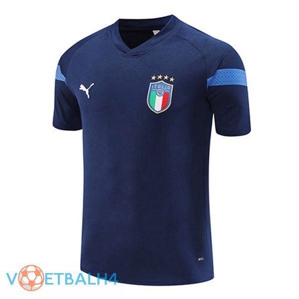 Italië Training T Shirt koninklijk blauwe 2022/2023